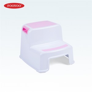 Easy Safety Dual Height Potty Training Toilet 2 Step Stool for Toddlers & Kids