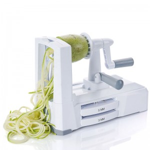 Kitchen tools mandoline 3 blades slicer vegetable and fruit shredder cutter