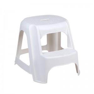 Chinese Stackable Non-slip Blue Padded Ladder Step Stool