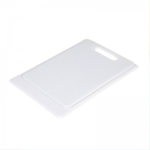 BPA Free Dishwasher Safe Durable White Non-slip Plastic Kitchen Cutting Board