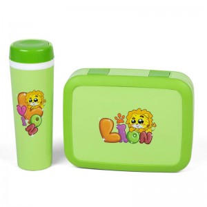 Leak Proof 4-Compartment Bento-Style Kids Lunch Box