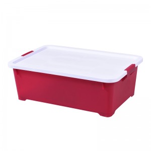 35L Home & Office Stackable Organizer Large Plastic Storage Bin Box